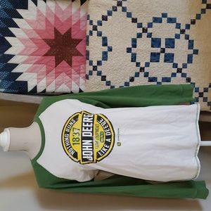 John Deere Long Sleeve TShirt, Men's Large
